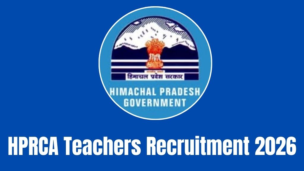 HPRCA Teachers Recruitment 2026