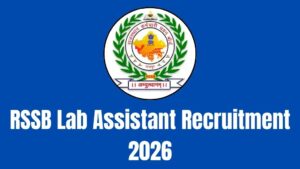 RSSB Lab Assistant Recruitment 2026