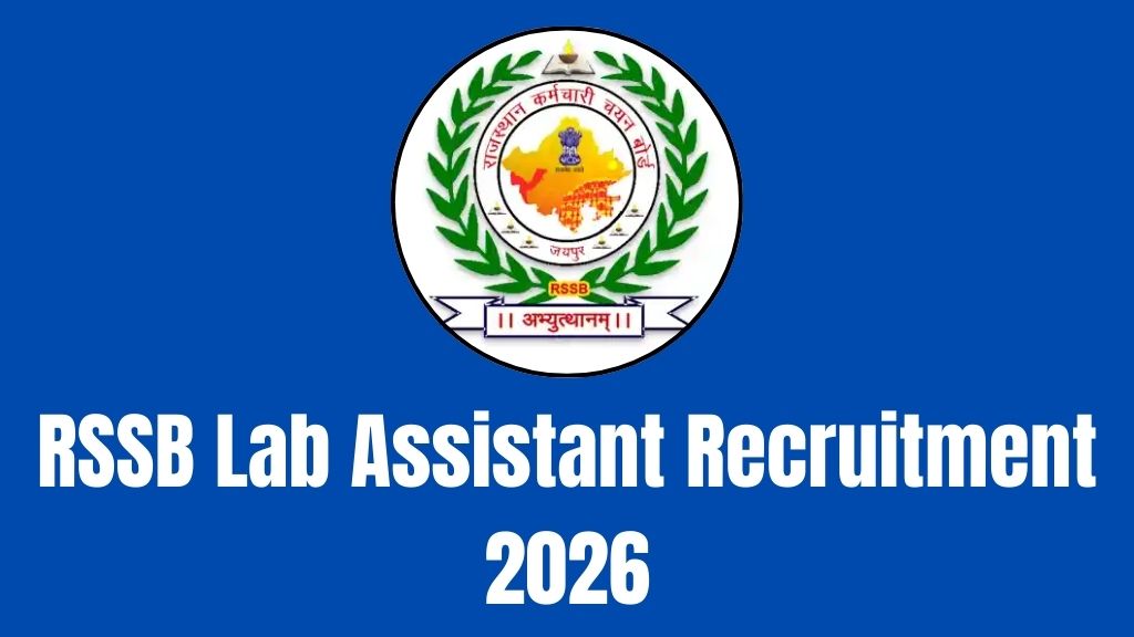 RSSB Lab Assistant Recruitment 2026