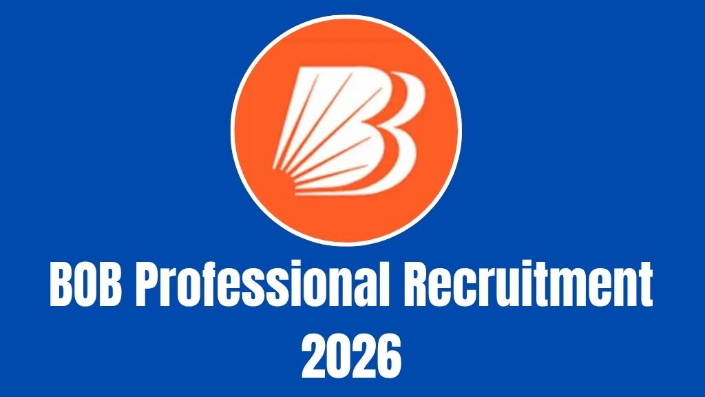 BOB Professional Recruitment 2026