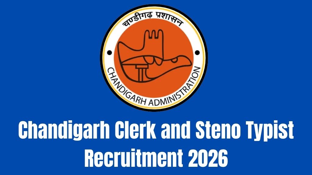 Chandigarh Clerk and Steno Typist Recruitment 2026