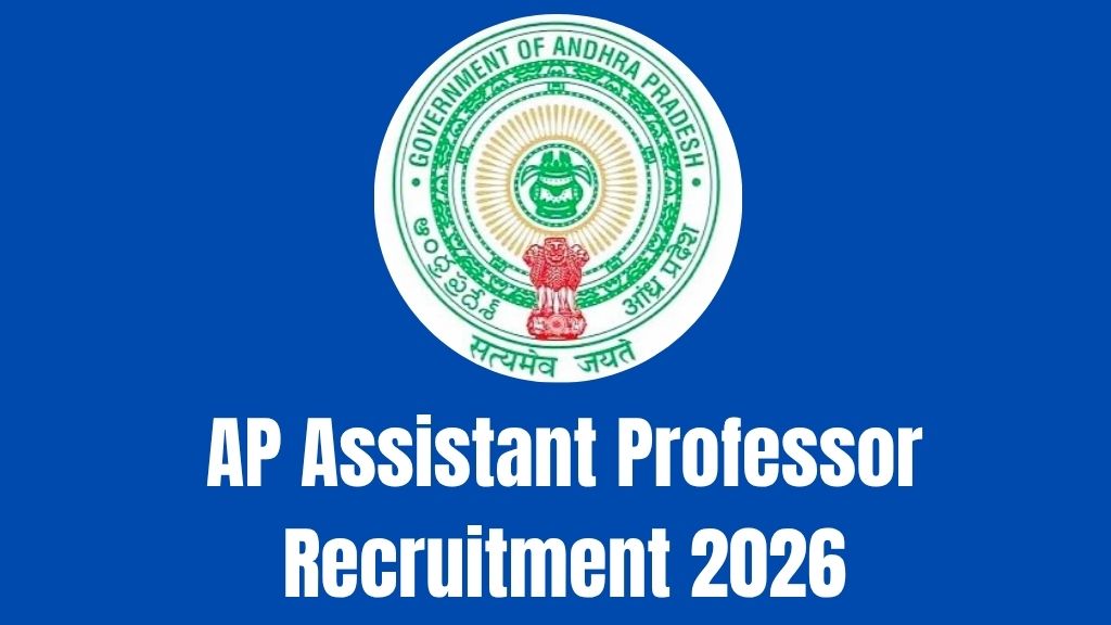 AP Assistant Professor Recruitment 2026