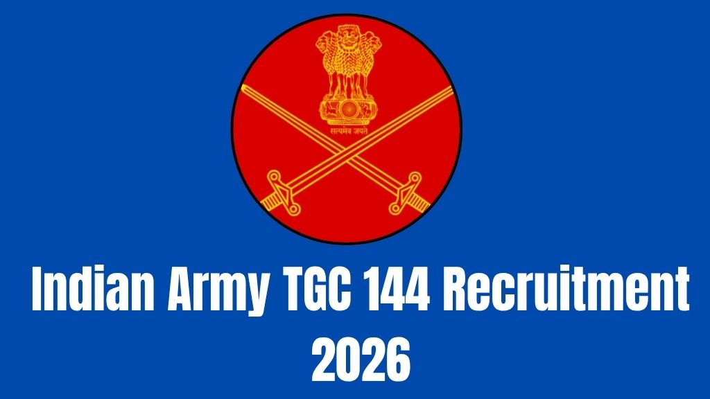 Indian Army TGC 144 Recruitment 2026