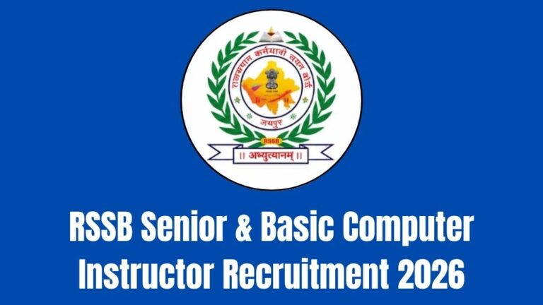 RSSB Senior & Basic Computer Instructor Recruitment 2026