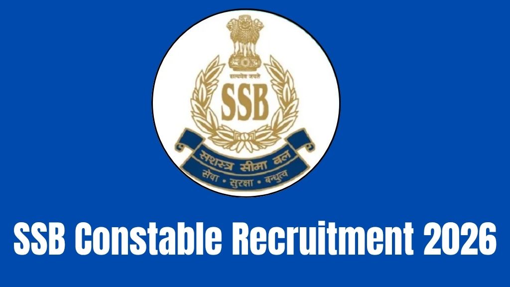SSB Constable Recruitment 2026