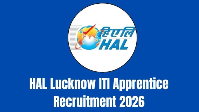 HAL Lucknow ITI Apprentice Recruitment 2026