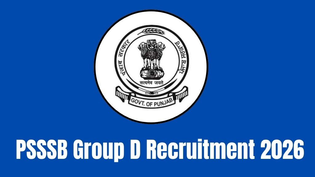 PSSSB Group D Recruitment 2026