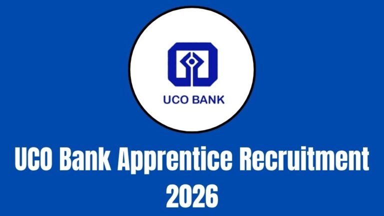 UCO Bank Apprentice Recruitment 2026