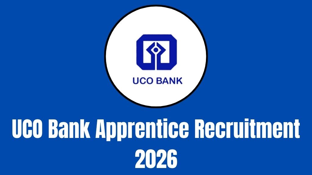 UCO Bank Apprentice Recruitment 2026